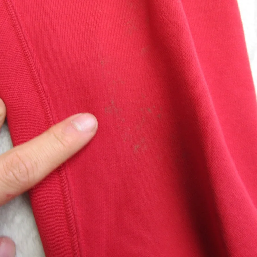 Nike Jordan Jacket Kids XS‎ Red Full Zip Hooded Pockets Athletic Jumpman VTG